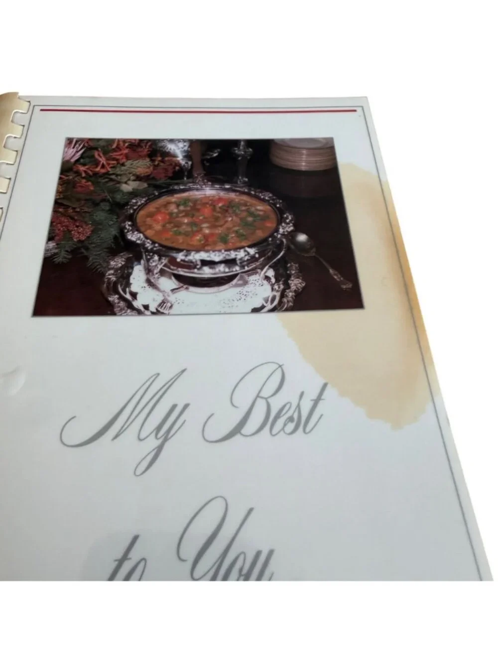 My Best To You Cookbook Martha Milting Southern Conroe Texas Recipes 1985 GBC